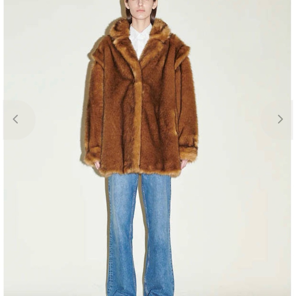 Jakke Gwenyth faux fur jacket
